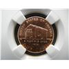 Image 2 : 2009 Birth and Childhood Lincoln Cent, NGC MS66 RD