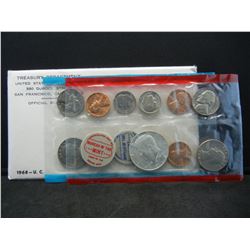 1968 US Mint P&D Uncirculated Coin Set - 40% Silver
