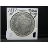 Image 3 : 1887 S Morgan Dollar CH BU Prooflike Key date