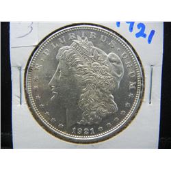 1921 Morgan Dollar CH BU