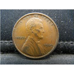 1909 VDB Lincoln Cent XF/AU
