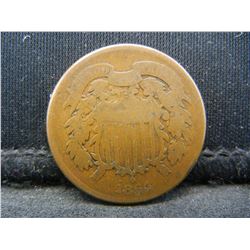 1864 Two Cents Fine