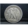 Image 2 : 1923 S Walking Liberty half dollar VF Semi Key date
