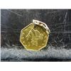 Image 2 : 1853 $1.00 Gold Charm