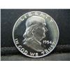 Image 1 : 1954 Franklin Half Dollar Gem Proof Super Nice . Scarce!!