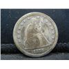 Image 1 : 1878 CC Seated Quarter F/VF Semi Key date