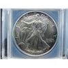 Image 2 : 1996 American Silver Eagle ANACS MS69 Awesome Colors Key Date