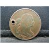 Image 1 : 1806 Draped Bust Half Cent VF/XF Holed Nice Color