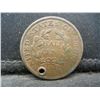 Image 2 : 1806 Draped Bust Half Cent VF/XF Holed Nice Color