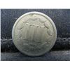 Image 2 : 1867 Three Cent Nickel Fine