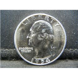 1954 Gem Proof Silver Quarter Nice