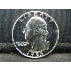 1955 Gem Proof Silver Quarter Nice