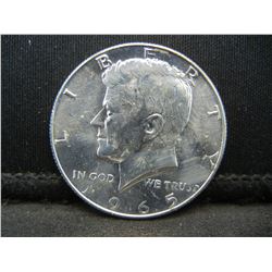 1965 Kennedy Silver half dollar Gem