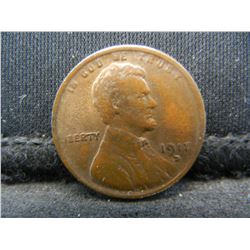 1917 D Lincoln Cent CH BU Tough Date