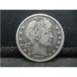 1898 Barber Quarter XF