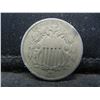 Image 1 : 1866 Rays Shield Nickel Fine Better date
