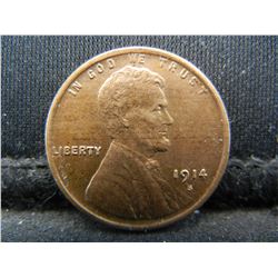 1914 S Lincoln Cent CH BU Key Date