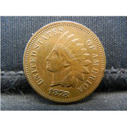 1878 Indian Cent CH BU