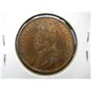 Image 2 : 1917 Canada Large Cent Uncirculated Nice A Lot of Red