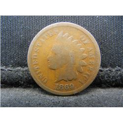 1869 Indian Cent Key Date
