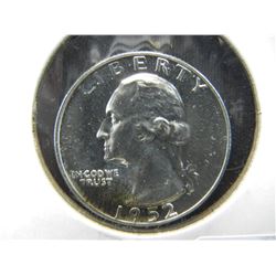 1952 Gem Proof Silver Washington Quarter Scarce