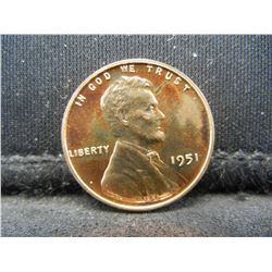 1951 Gem Proof Lincoln Cent Red!!