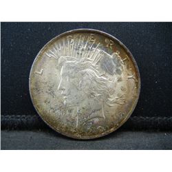 1922 Peace Dollar CH BU Nice Toning