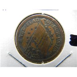 1863 Civil War Token Shoot Him on the Spot