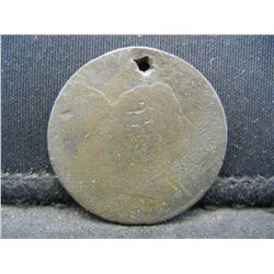 1793-96 Liberty Cap Large Cent Holed