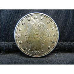 1897 Liberty Nickel Uncirculated