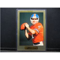 1992 John Elway Gold Card 1 Gram of .999 Fine Gold!! Scarce