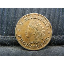 1863 Civil War Token Uncirculated