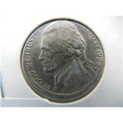 1982 Jefferson Nickel Off Center