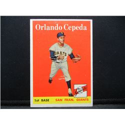 Orlando Cepeda Rookie #343