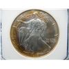 Image 2 : 1999 American Silver Eagle PCI MS67 Now Crazy Toned