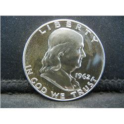 1962 Gem Proof Franklin Half Dollar Nice