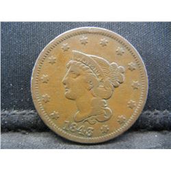 1843 Large Cent