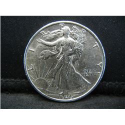1945 S Walking Liberty Half Dollar Higher Grade