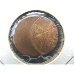Off Center Lincoln Cent
