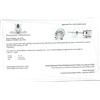 Image 6 : 14K White Gold Diamond (0.98Ct,I2-I3,G-H) Earrings (~weight 0.77g), Made in Canada, Appraised Retail