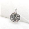 Image 2 : 14K White Gold Diamond (0.42Ct,I3,G) Invinciple Necklace (~weight 0.34g), Made in Canada, Appraised 