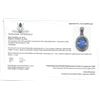 Image 7 : 14K White Gold Tanzanite Dec Birthstone(2ct) Diamond(0.24ct) Pendant (~weight 1.66g), Made in Canada