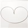 Image 1 : 10K White Gold 18" Necklace (~weight 0.83g), Suggested Retail Value $320 (Estimated Selling Price fr