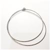 Image 2 : 10K White Gold 18" Necklace (~weight 0.83g), Suggested Retail Value $320 (Estimated Selling Price fr
