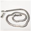 Image 1 : Silver 18" 32.54G Necklace (~weight 32.54g), Suggested Retail Value $640 (Estimated Selling Price fr