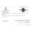 Image 7 : 10K White Gold Black Diamond(0.9ct) Ring (~Size 6) (~weight 1.54g), Made in Canada, Appraised Retail