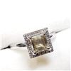 Image 2 : 14K White Gold Amazing Rare Color Changing Sultanite (Turkish Diaspore)(1.15ct) Diamond(0.1ct) Ring 