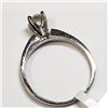Image 5 : 14K White Gold Diamond (0.45Ct, Si2,H) Ring (~Size 6) (~weight 2.07g), Made in Canada, Appraised Ret