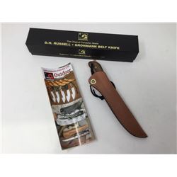 NEW Grohmann Belt Knife with Rosewood Handle