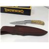 Image 3 : NEW Browning Knife and Leather Sheath